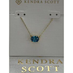 Kendra Scott Blue Pendant Necklace